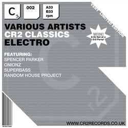 Various CR2 Classics - Electro USED VINYL 12INCH 33 S RPM LIMITED EDITION
