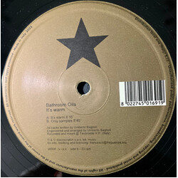 Bathroom Oils It's Warm USED VINYL 12INCH LIMITED EDITION 33 S RPM