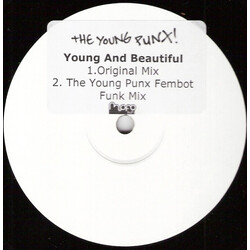 The Young Punx Young And Beautiful USED VINYL 12INCH 33 S RPM 45 RPM WHITE LABEL
