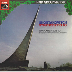 Dmitri Shostakovich / Paavo Berglund / Bournemouth Symphony Orchestra Symphony No. 10 Vinyl LP USED