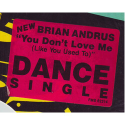Brian Andrus You Don't Love Me (Like You Used To) USED VINYL 12INCH 33 S RPM