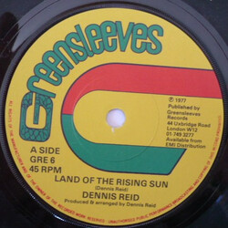 Dennis Reid Land Of The Rising Sun USED VINYL 7INCH 45 RPM