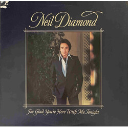 Neil Diamond I'm Glad You're Here With Me Tonight Vinyl LP USED