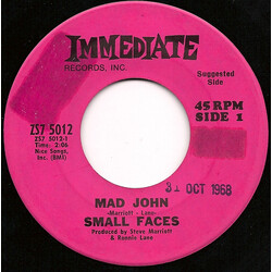 Small Faces Mad John / The Journey USED VINYL 7INCH 45 RPM