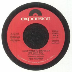 Pete Warner I Just Want To Spend My Life With You USED VINYL 7INCH 45 RPM REISSUE