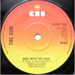 The Gun Race With The Devil USED VINYL 7INCH 45 RPM SINGLE MONO REISSUE