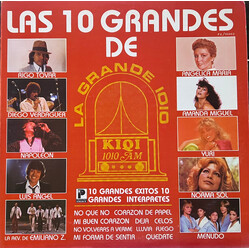 Various Las 10 Grandes De La 10-10 Vinyl LP USED