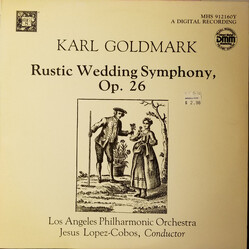 Karl Goldmark / Jesús López-Cobos / Los Angeles Philharmonic Orchestra Rustic Wedding Symphony Vinyl LP USED