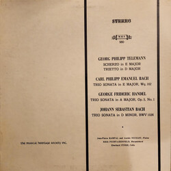 Jean-Pierre Rampal / Aurèle Nicolet / Edith Picht-Axenfeld / Eberhard Finke Scherzo In E Major / Trietto In D Major / Trio Sonata In E Major, Wq. 162 