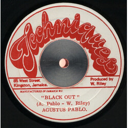 Augustus Pablo Black Out / Coconut Oil USED VINYL 7INCH 45 RPM