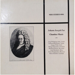 Johann Joseph Fux Chamber Music Vinyl LP USED