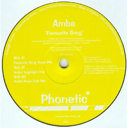 Amba (4) Favourite Song USED VINYL 12INCH