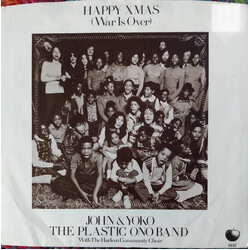 John Lennon & Yoko Ono / The Plastic Ono Band Happy Xmas (War Is Over) / Listen, The Snow Is Falling USED VINYL 7INCH 45 RPM SINGLE STEREO