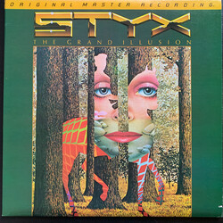 Styx The Grand Illusion Vinyl LP USED