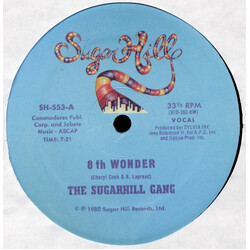 Sugarhill Gang 8th Wonder / Sugar Hill Groove USED VINYL 12INCH 33 S RPM