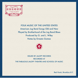 Brotherhood Of The Jug Band Blues Folk Music Of The United States: American  Jug Band Songs Old And New Vinyl LP USED