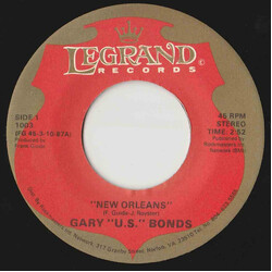 Gary U.S. Bonds New Orleans / I Wanna Holler USED VINYL 7INCH 45 RPM