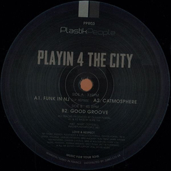Playin' 4 The City Playin' EP Vinyl 12" USED