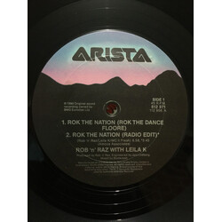 Rob 'N' Raz / Leila K Rok The Nation USED VINYL 12INCH SINGLE