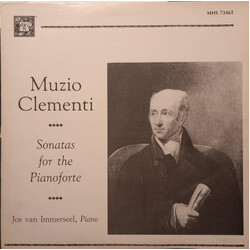 Muzio Clementi / Jos van Immerseel Muzio Clementi, Sonatas for the Pianoforte, Jos van Immerseel, Piano Vinyl LP USED