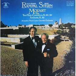 Jean-Pierre Rampal / Isaac Stern / Wolfgang Amadeus Mozart / Jerusalem Music Center Chamber Orchestra The Two Flute Concertos Vinyl LP USED