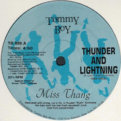 Miss Thang Thunder And Lightning USED VINYL 12INCH 33 S RPM
