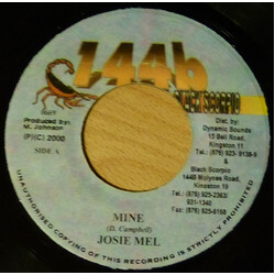 Josie Mel / Potential Crew Mine / Potential In The Place USED VINYL 7INCH 45 RPM