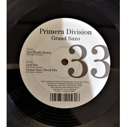 Primera Division Grand Saxo USED VINYL 12INCH 33 S RPM 45 RPM