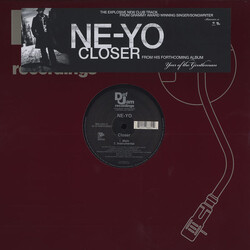 Ne-Yo Closer USED VINYL 12INCH 33 S RPM STEREO