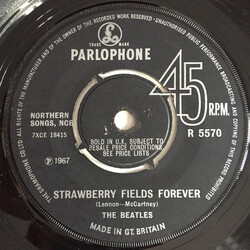 The Beatles Strawberry Fields Forever / Penny Lane Vinyl 7" USED