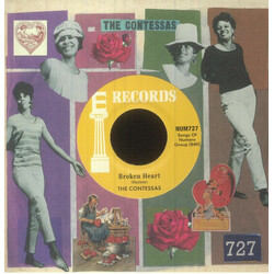 The Contessas (3) Broken Heart / Gimme Gimme USED VINYL 7INCH 45 RPM