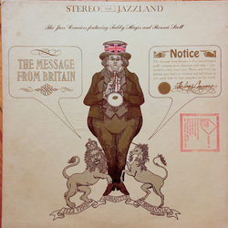 The Jazz Couriers / Tubby Hayes / Ronnie Scott The Message From Britain Vinyl LP USED