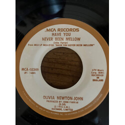 Olivia Newton-John Have You Never Been Mellow USED VINYL 7INCH 45 RPM REISSUE