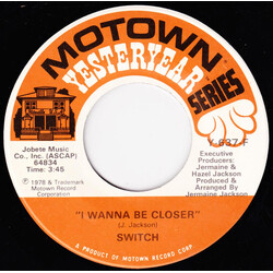 Switch (6) I Wanna Be Closer / I Call Your Name USED VINYL 7INCH 45 RPM SINGLE
