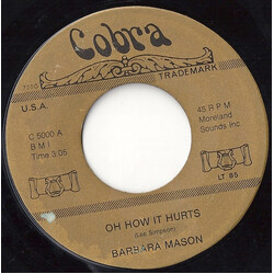 Barbara Mason / Shep & The Limelites Oh How It Hurts / Daddy's Home USED VINYL 7INCH SINGLE 45 RPM