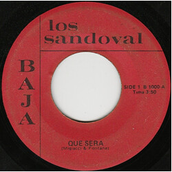 Los Sandoval Que Sera USED VINYL 7INCH 45 RPM