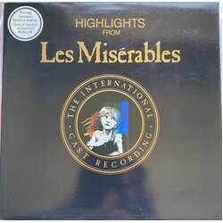 Alain Boublil / Claude-Michel Schönberg Highlights From Les Misérables:  The International Cast Recording Vinyl LP USED