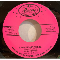 Eddy Howard And His Orchestra Anniversary Waltz / Happy Birthday USED VINYL 7INCH 45 RPM REISSUE