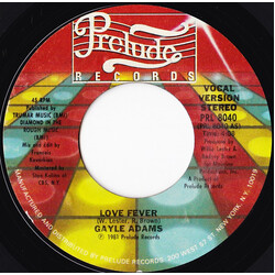 Gayle Adams Love Fever USED VINYL 7INCH 45 RPM SINGLE STYRENE