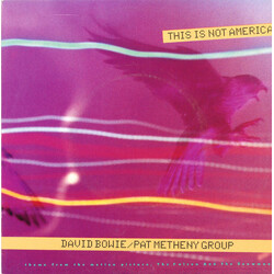 David Bowie / Pat Metheny Group This Is Not America Vinyl 7" USED