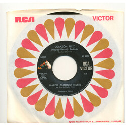 Marco Antonio Muñiz Ayer, Cuando Era Joven / Corazon Feliz USED VINYL 7INCH 45 RPM SINGLE