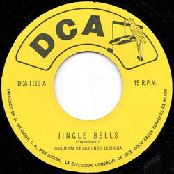 Hermanos Lechuga Jingle Bells / Santa Claus Llega Al Pueblo USED VINYL 7INCH 45 RPM SINGLE
