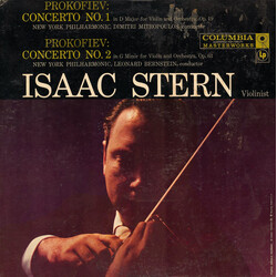 Sergei Prokofiev / New York Philharmonic / Dimitri Mitropoulos / Leonard Bernstein / Isaac Stern Concerto No. 1 / Concerto No. 2 Vinyl LP USED