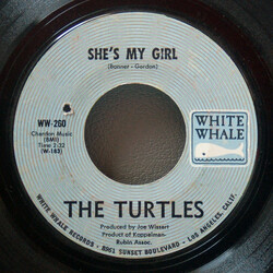 The Turtles She's My Girl / Chicken Little Was Right USED VINYL 7INCH 45 RPM SINGLE STYRENE