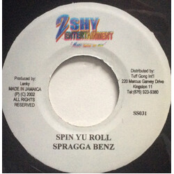 Spragga Benz Spin Yu Roll USED VINYL 7INCH 45 RPM