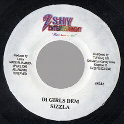 Sizzla Di Girls Dem USED VINYL 7INCH 45 RPM