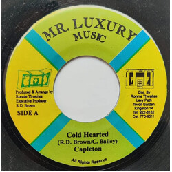 Capleton / Military Man Cold Hearted / If A Love Wi A Deal Wid USED VINYL 7INCH 45 RPM