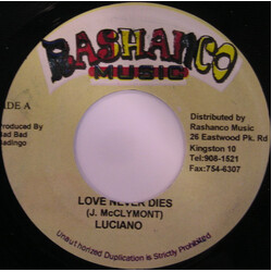 Luciano (2) Love Never Dies USED VINYL 7INCH 45 RPM