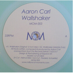 Aaron-Carl Wallshaker USED VINYL 12INCH 33 S RPM