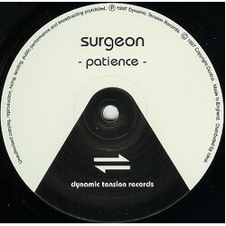 Surgeon Patience USED VINYL 12INCH 33 S RPM EP